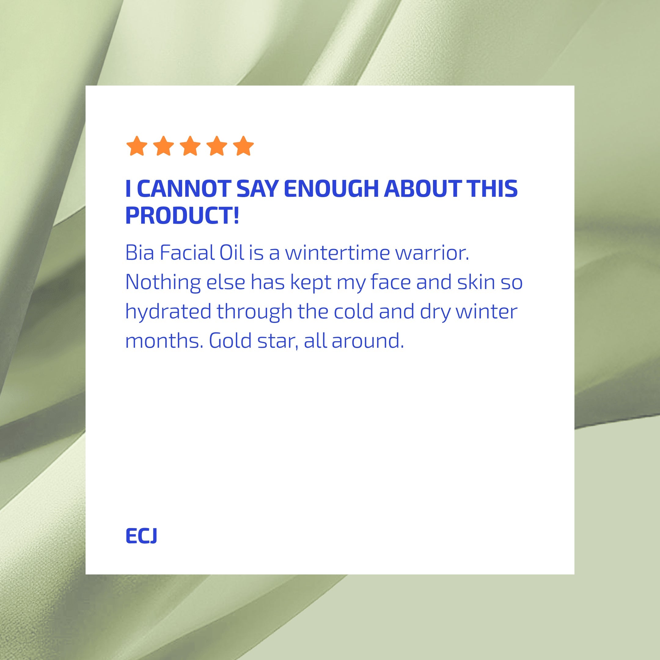 BIA Facial Oil for Dry, Sensitive & Eczema-Prone Skin