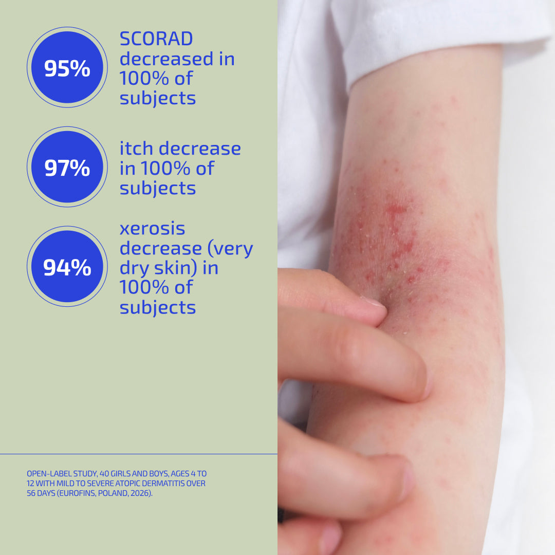 BIA Kids Eczema Relief Routine | Complete 30-Day Skin Barrier System (Age 4-12)
