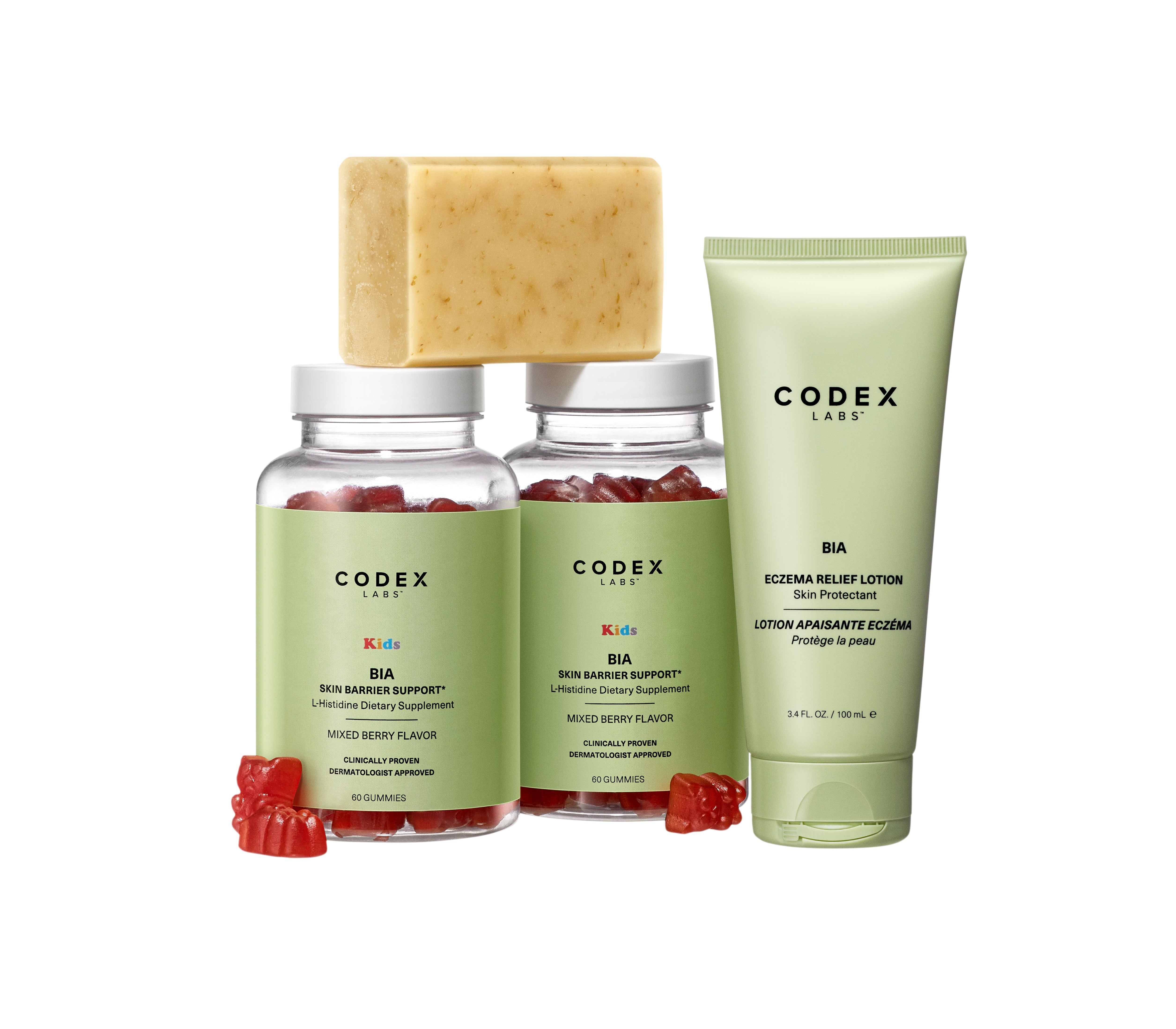 BIA Kids Eczema Relief Routine | Complete 30-Day Skin Barrier System (Age 4-12)