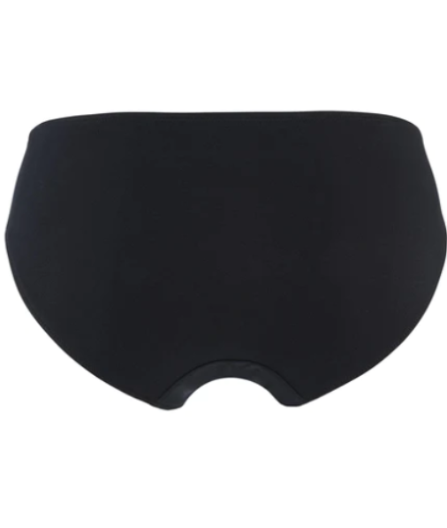 back view of Debbie Cotton and Silk Brief
