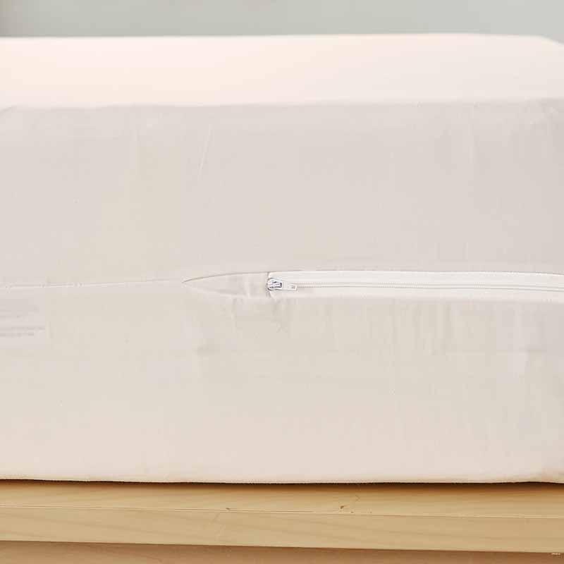 Organic Cotton Mattress Encasement for Allergies, Dust Mites & Sensitive Skin | AllergyCare™