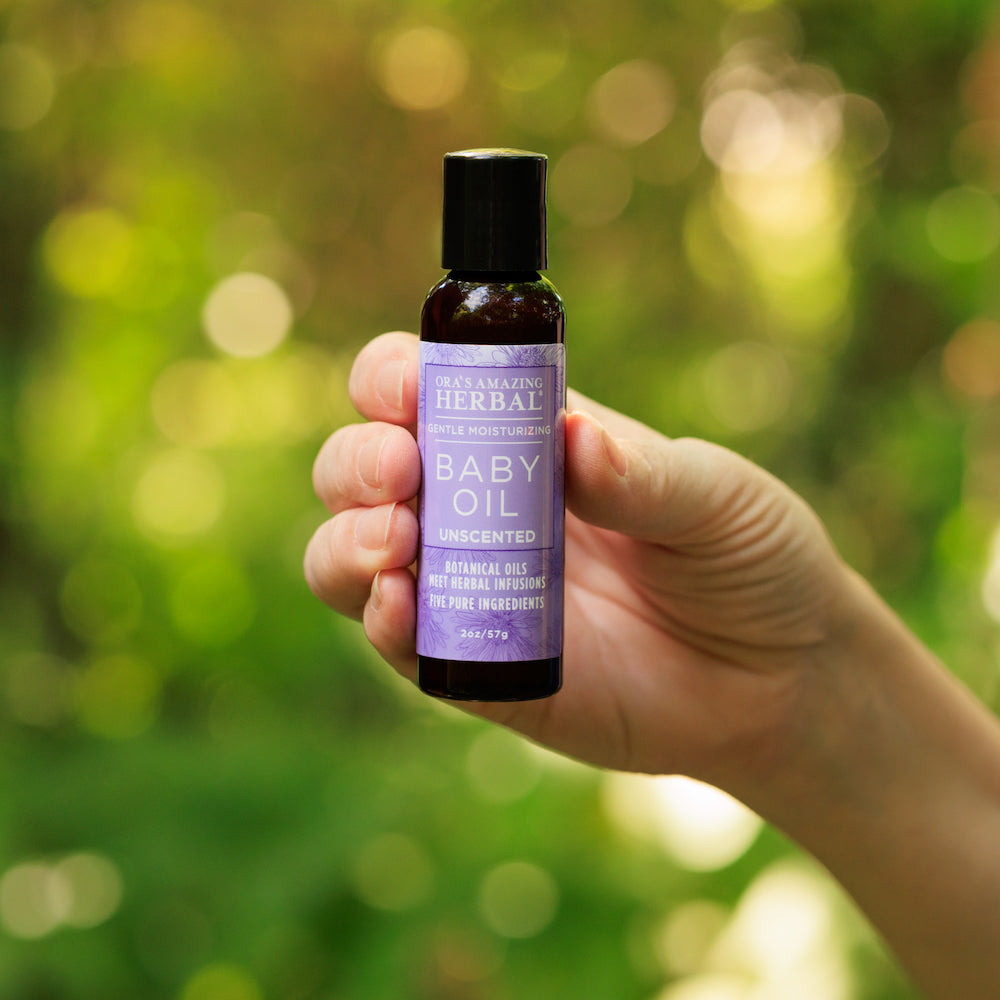 Baby Oil with Calendula and Licorice