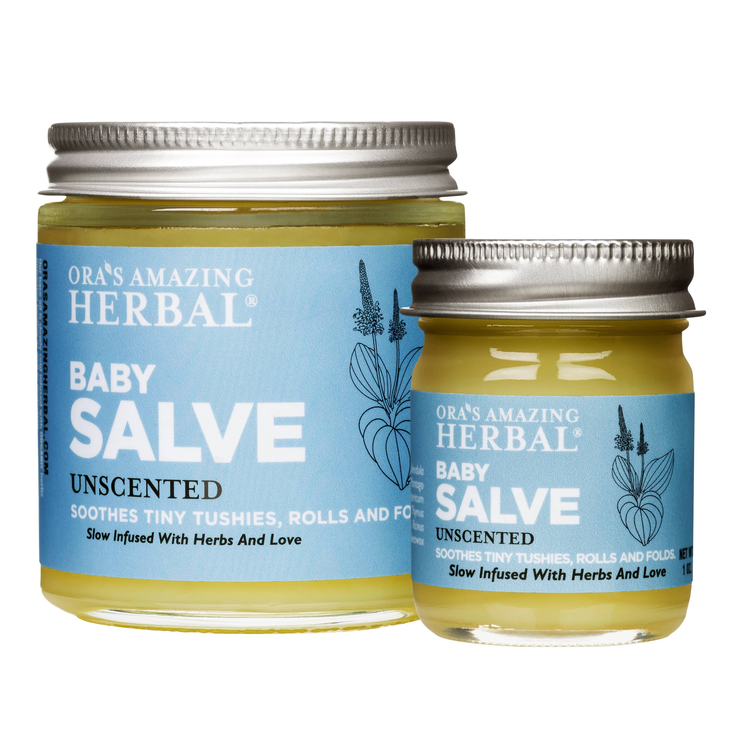 Herbal Baby Salve for Sensitive Skin