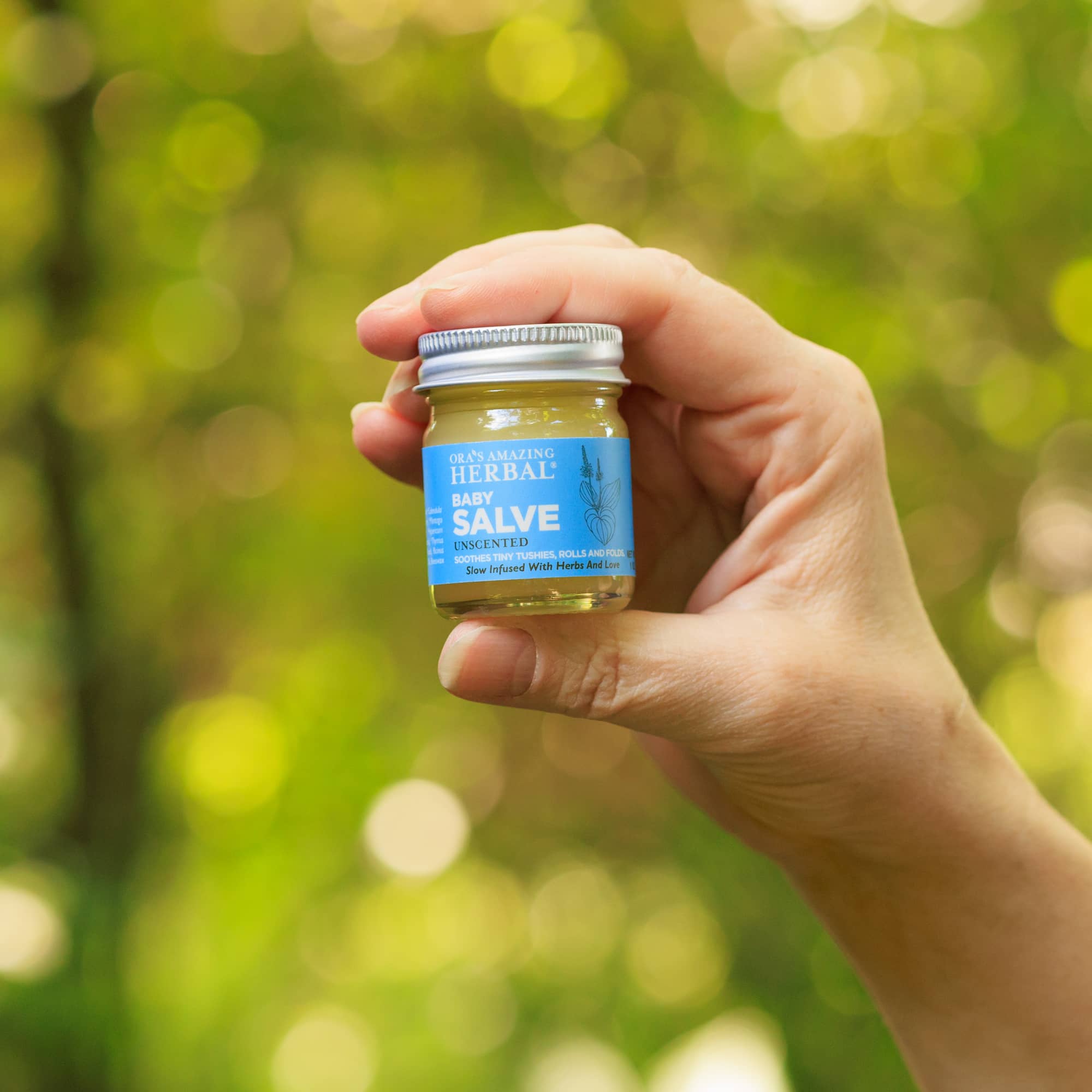 Herbal Baby Salve for Sensitive Skin