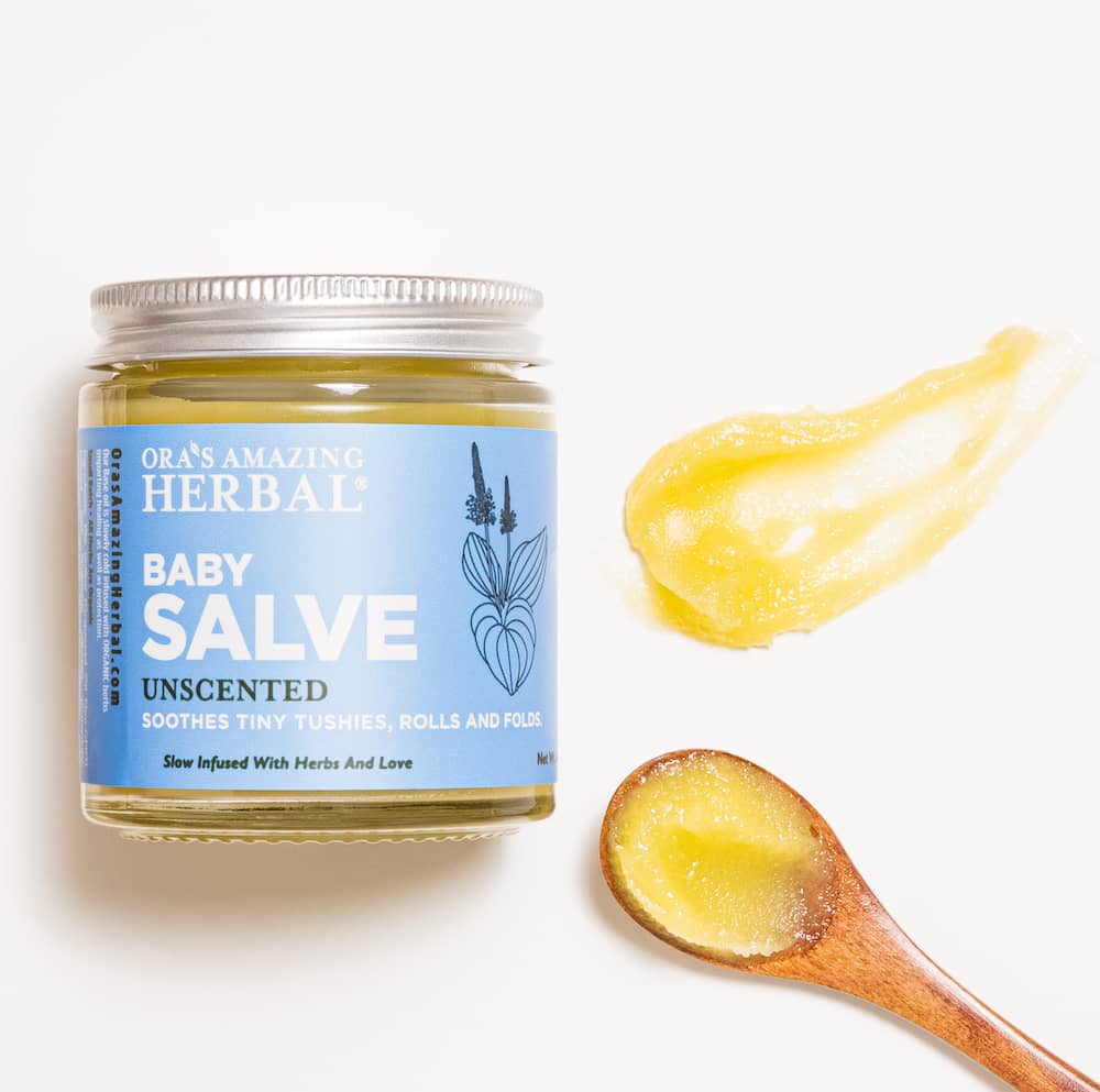 Herbal Baby Salve for Sensitive Skin