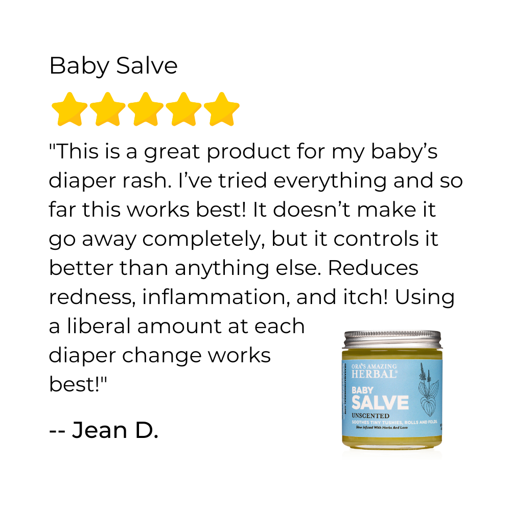 Herbal Baby Salve for Sensitive Skin