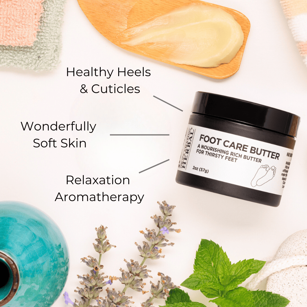 Foot Care Butter – Herbal Infused Intensive Moisture for Dry Feet