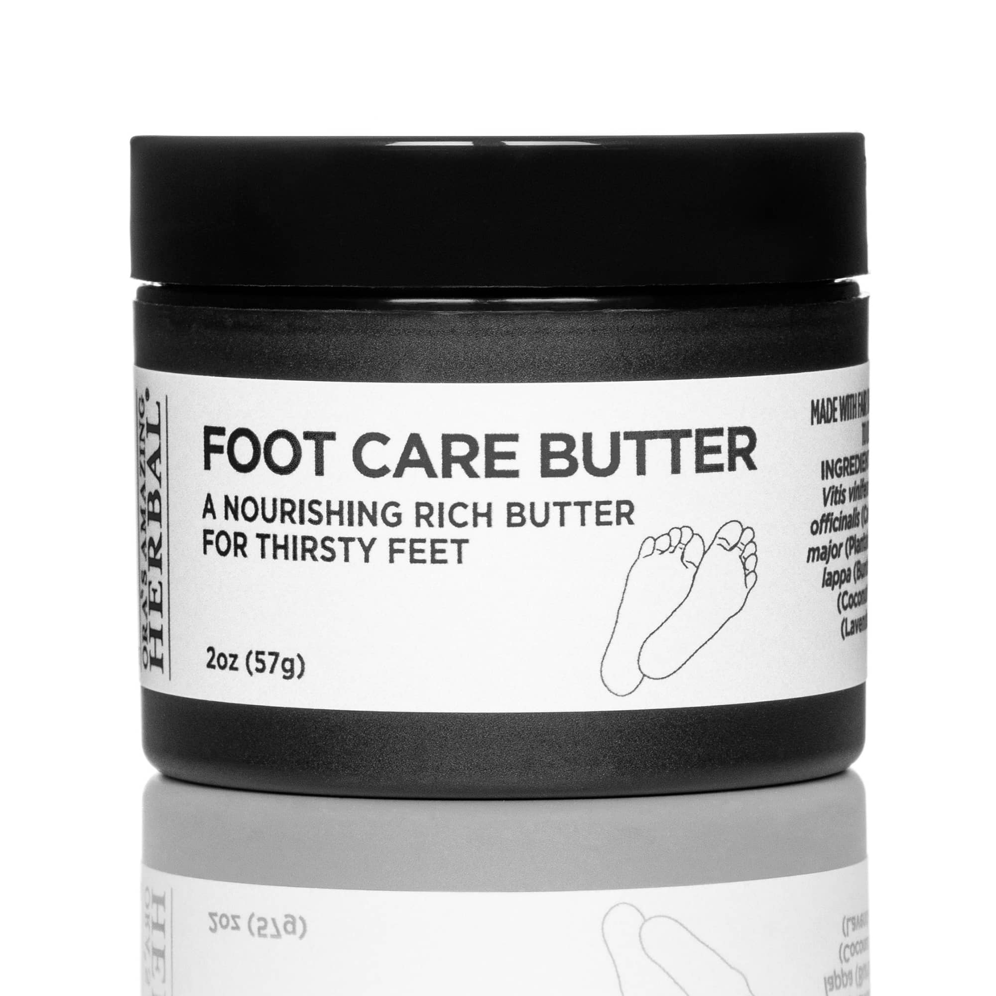 Foot Care Butter – Herbal Infused Intensive Moisture for Dry Feet