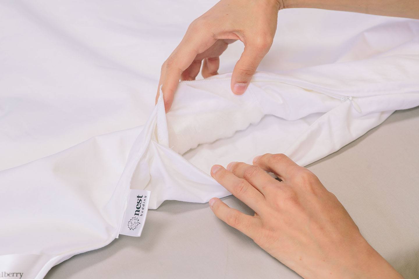Mulberry Silk & Organic Cotton Comforter