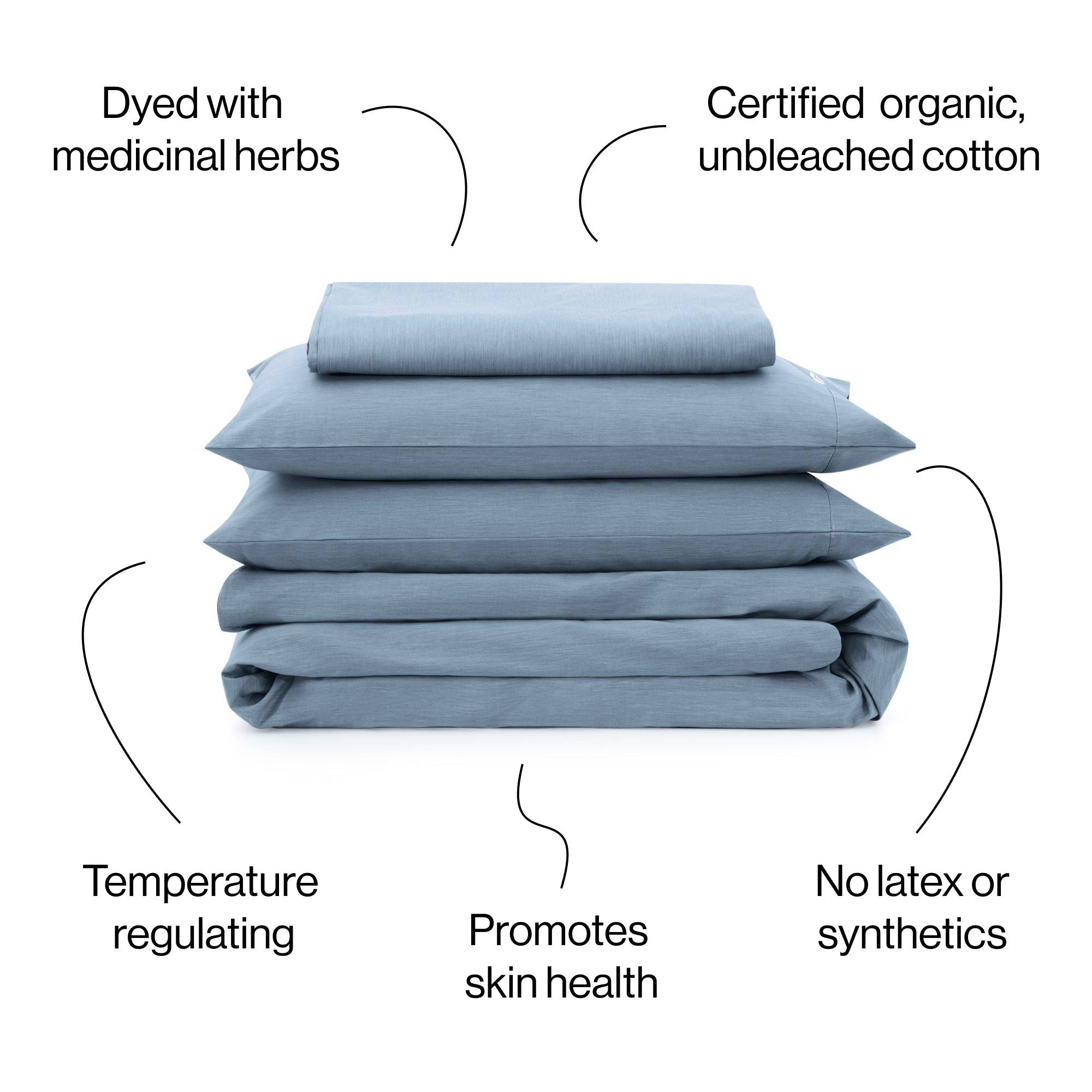 Organic Cotton Duvet Cover Set