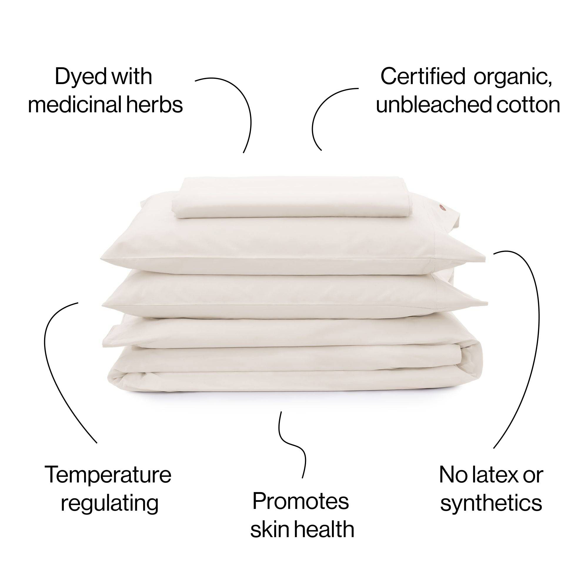 Organic Cotton Duvet Cover Set
