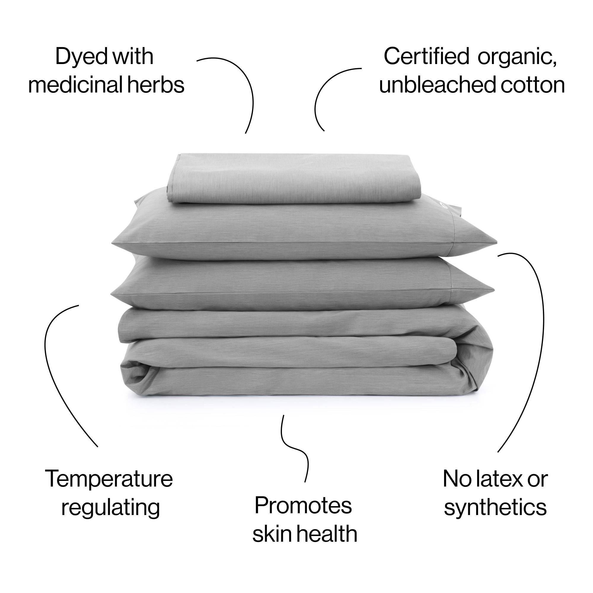 Organic Cotton Duvet Cover Set
