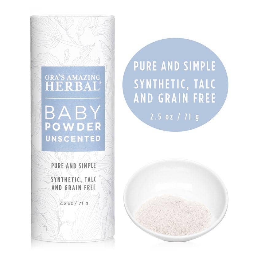 Talc-Free Baby Powder – Unscented & Corn-Free
