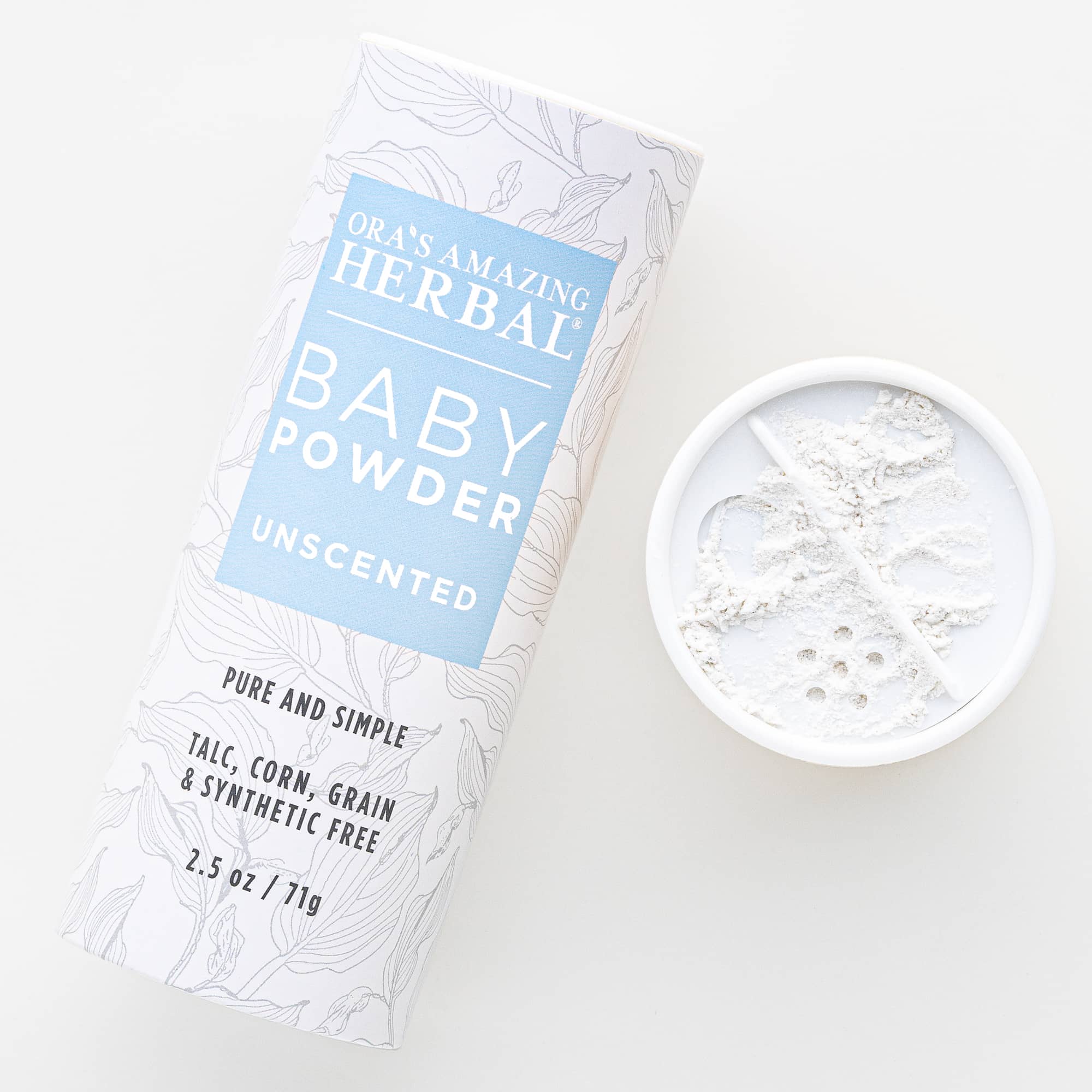 Talc-Free Baby Powder – Unscented & Corn-Free