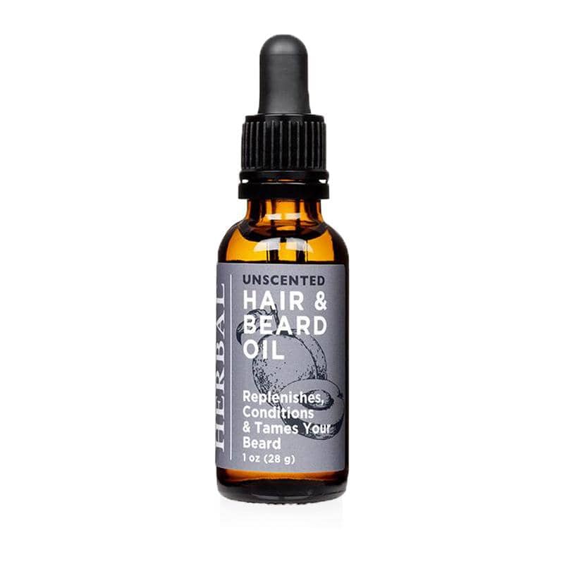 Unscented Beard and Hair Oil for Dry Hair and Skin