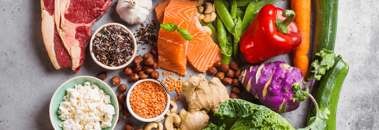 healthy food - low salicylic diet 