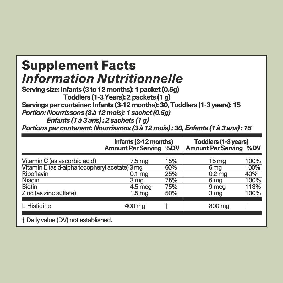 BIA Infant & Toddler Skin Barrier Supplement (Age 3M-3Y)