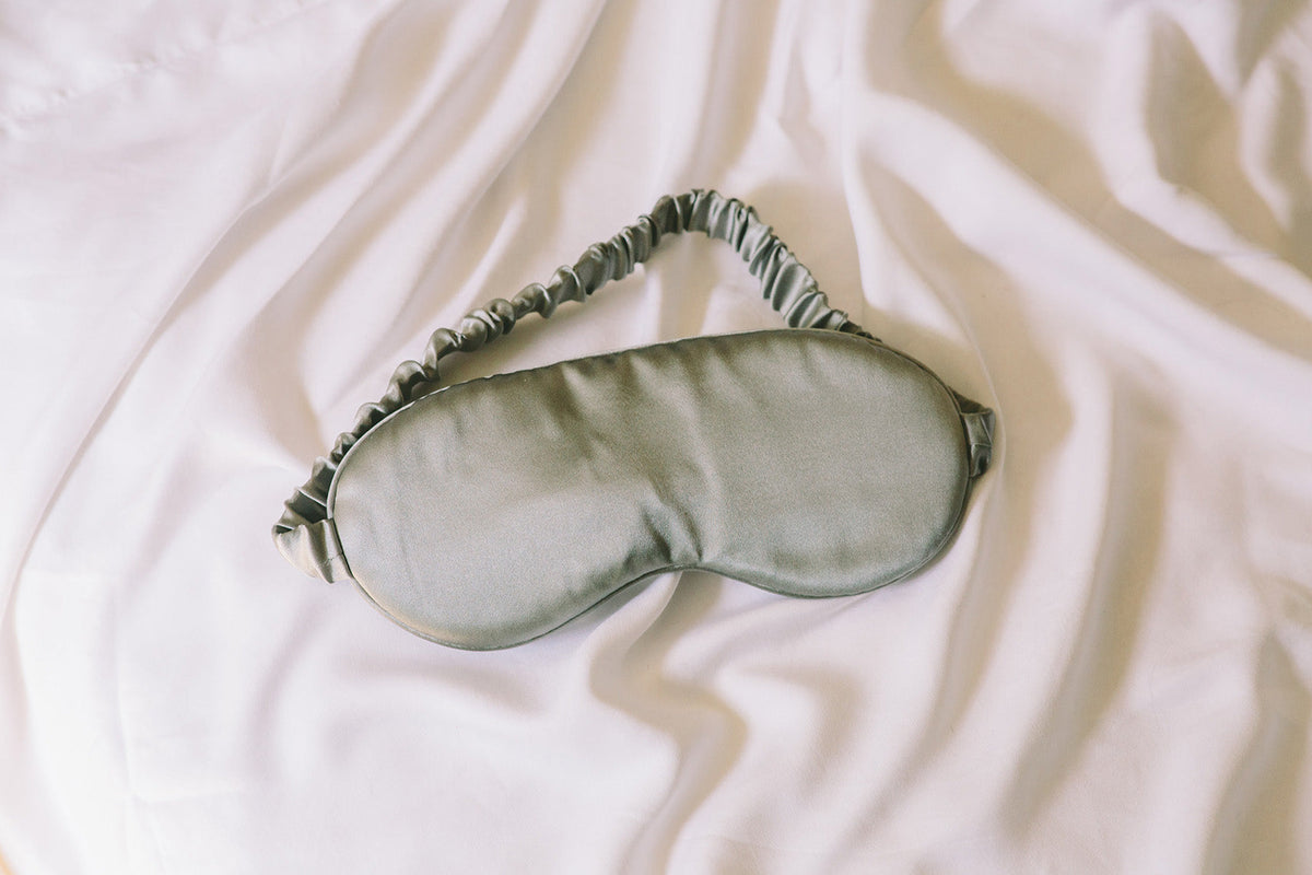 Mulberry Silk Sleep Masks with Aloe & Argan