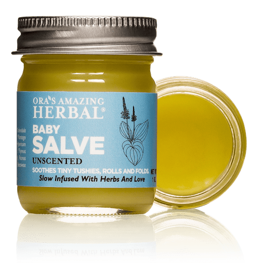 Herbal Baby Salve for Sensitive Skin
