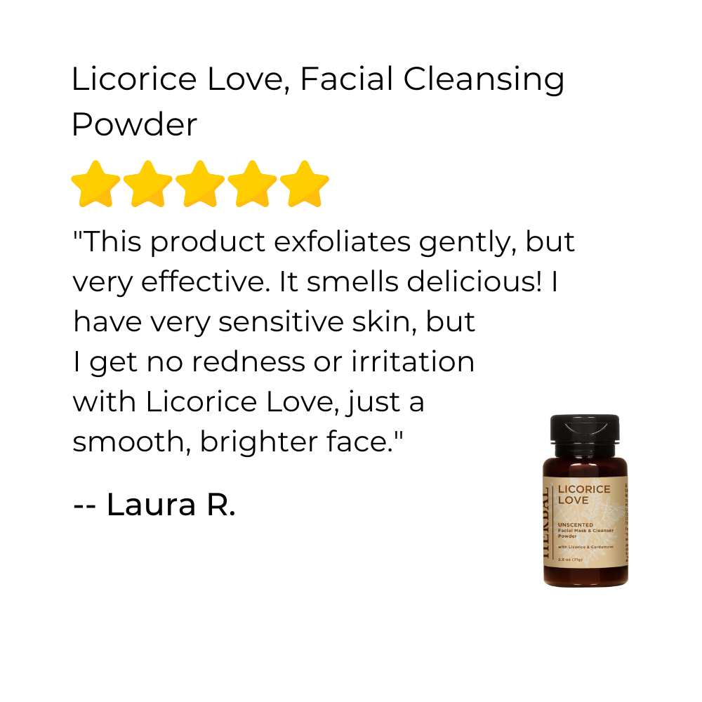 Licorice Love Face Powder – Cleanser, Exfoliant & Mask
