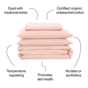Organic Cotton Duvet Cover Set