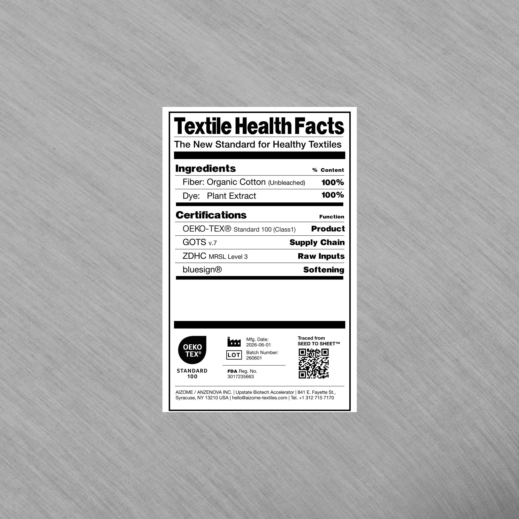Organic Cotton Fitted Sheet