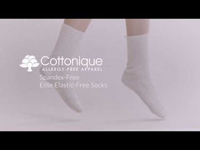 100% Organic Cotton Socks for Adults (Midweight) - 2 Pack