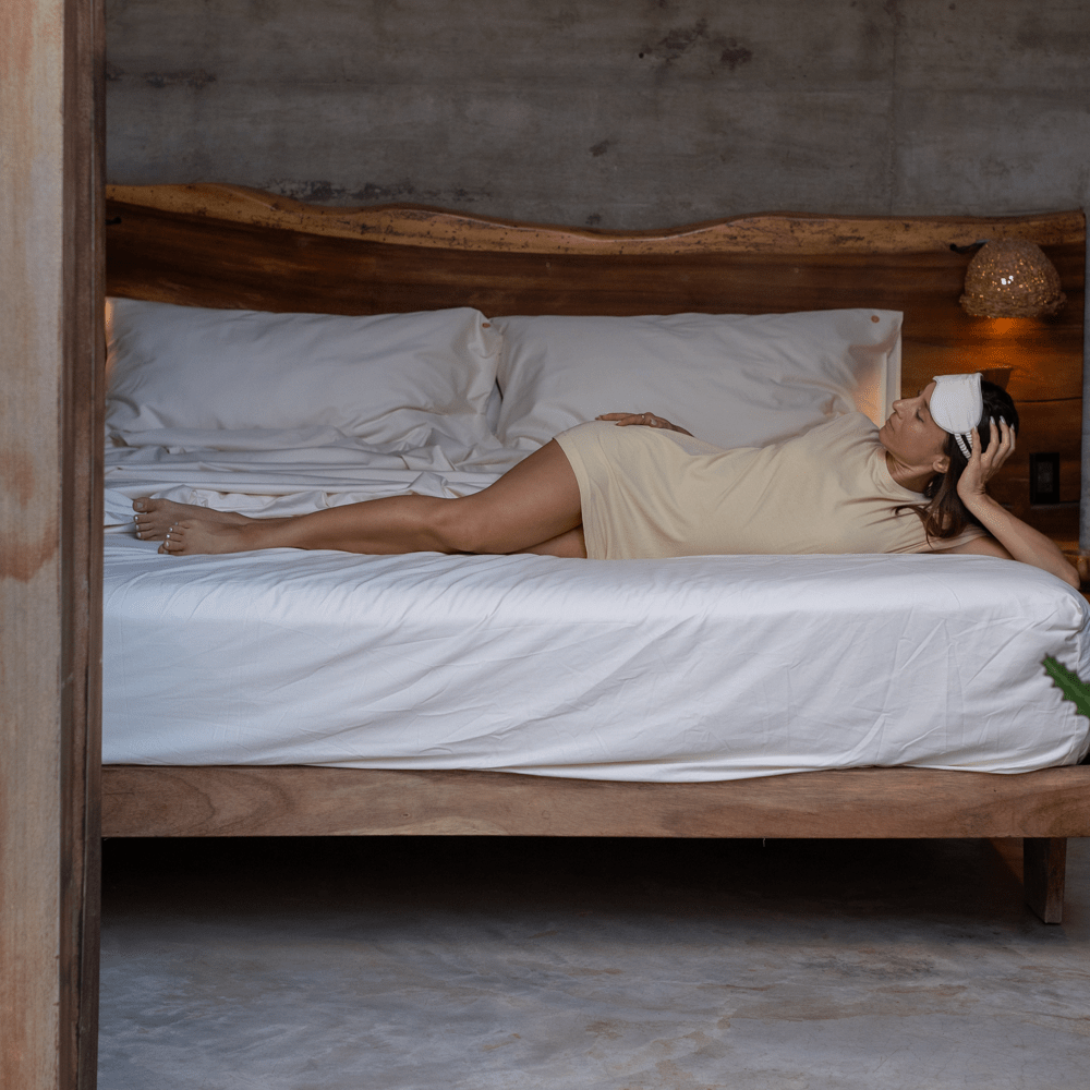 Sleep Zen Sateen Organic Cotton Eye Mask