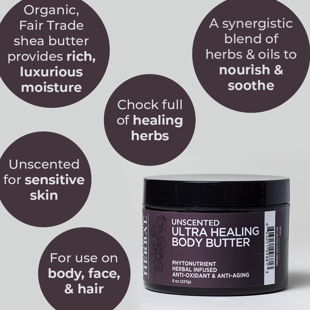 Ultra Healing Body Butter – Unscented