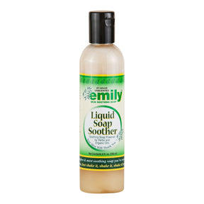 One bottle of Emily Skin soothers natural body wash for eczema