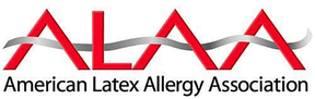 Logo for the American Latex Allergy Association.