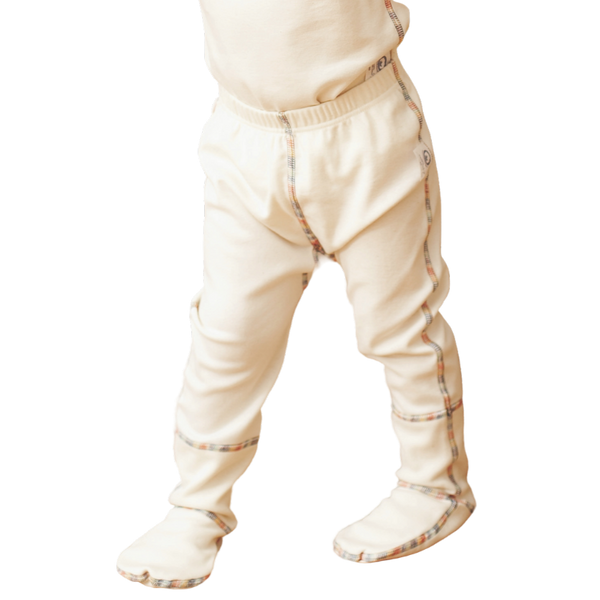 Pajama pants with 2025 footies