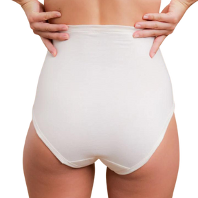 Women's 100% Cotton Soft Underwear High Cut Panties Ladies Latex Free Briefs  