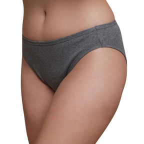 100% Organic Cotton Women's Latex Free Panties - High Cut Panty - 2 Pack